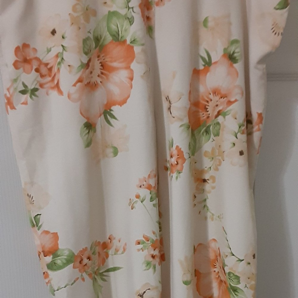 Silk cotton blend crop pants